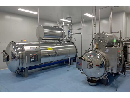 Autoclave Estática por Aspersión de Agua