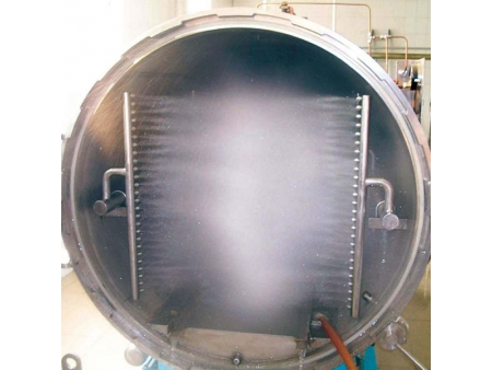 Autoclave Estática por Aspersión de Agua