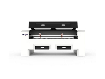 Cortadora grabadora láser CO2 de doble cabezal RJ-1390, Máquina de corte y grabado láser CO2, Cortadora y grabadora láser CO2