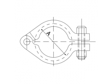 Abrazadera Clamp, de Perno Único; Abrazaderas Sanitarias