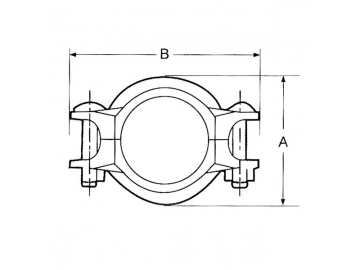 Acoplamiento Flexible, de Acero Inoxidable Modelo 96MP