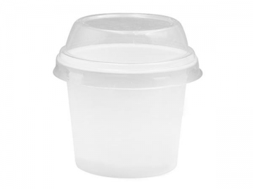 Vaso con tapa IML de 320ml (para yogur), CX129