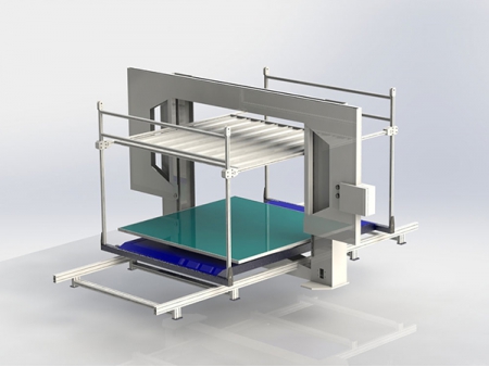 Máquina cortadora de contornos CNC horizontal GH5