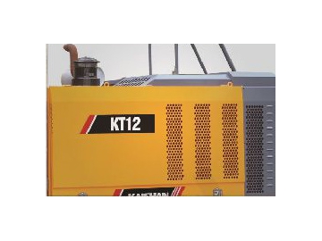 Perforadora con martillo de fondo DTH integrada, KT12