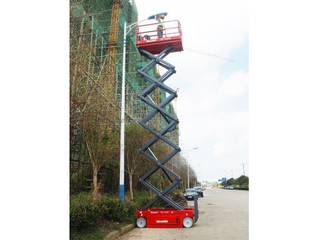 Elevador de tijera autopropulsada eléctrica, Serie XE-W