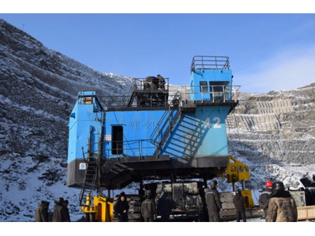 Sistema de Elevación de Palas Mineras