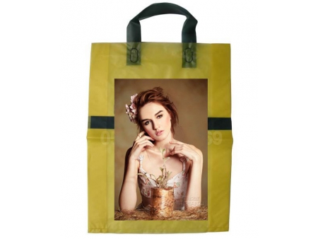 Máquina automática para hacer bolsas de asa de lazo suave