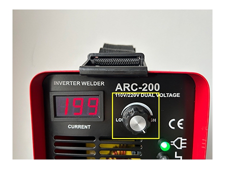 Tipo de soldadora MMA: T   Bi-voltaje 200~110/220V