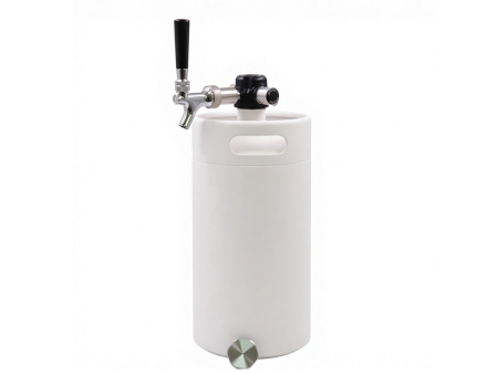 Kit dispensador de barriles pequeños al vacío de acero inoxidable 316L de 5L, sistema de sobremesa para servir bebidas carbonatadas y cócteles para bares domésticos, licores y bebidas artesanales