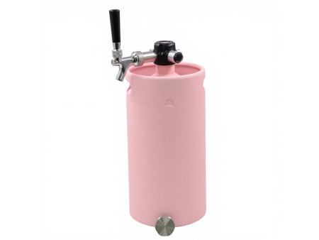 Kit dispensador de barriles pequeños al vacío de acero inoxidable 316L de 5L, sistema de sobremesa para servir bebidas carbonatadas y cócteles para bares domésticos, licores y bebidas artesanales