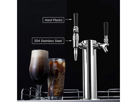 Grifo de Acero Inoxidable para Dispensar Cerveza o Café Nitro