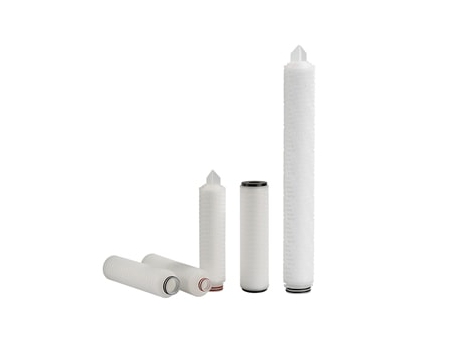 Filtro de Cartucho de Membrana de PTFE con Estructura de PVDF Resistente a la Corrosión, Serie PVDF