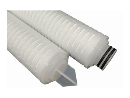 Filtro de Cartucho de Membrana de PTFE con Estructura de PVDF Resistente a la Corrosión, Serie PVDF