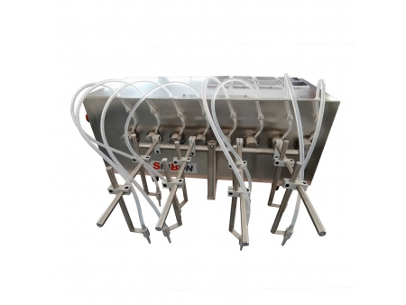 Llenadora de líquido con bomba magnética