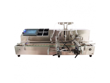 Llenadora de líquido con bomba magnética