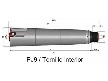 Rodillo transportador cónico Poly-V