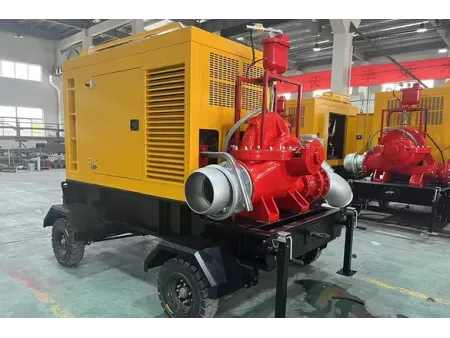 Bomba centrifuga de doble succión
