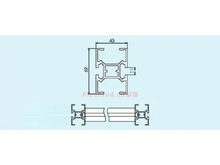 Bandas Modulares, Serie CXT (Transportador Modular/ Cadena Transportadora Plástico/ Bandas Modulares Plásticas)