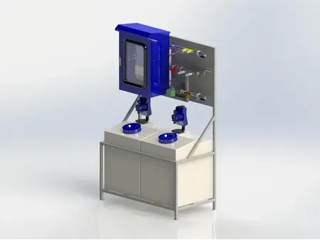 Sistema automático de dosificación química de control inteligente