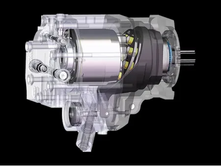 Motor de Pistones Axiales de Circuito Cerrado, Serie LMV