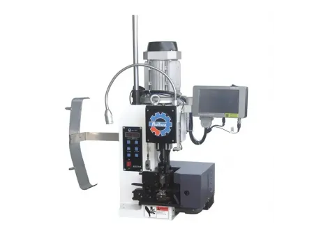 Máquina automática de pelado de cables y crimpado de terminales