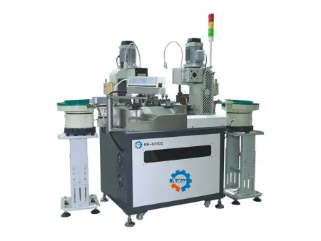 Máquina crimpadora automática de terminales prensados en frío de dos lados