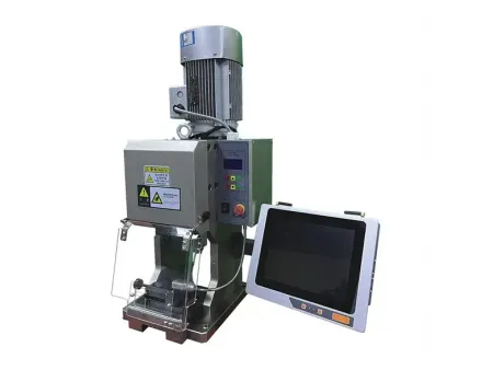 Máquina crimpadora de terminales de doble motor