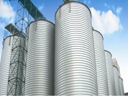 Silos de fondo plano