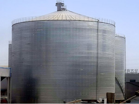 Silos de fondo plano