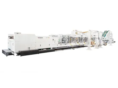 Máquina fondera para sacos de papel valvulados