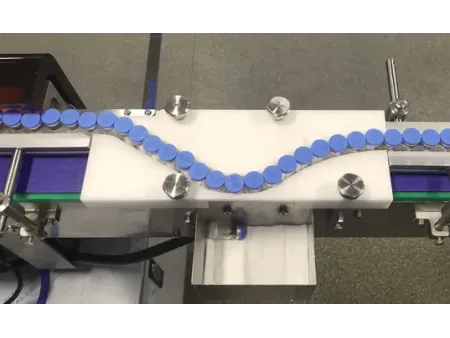 Máquina automática de inspección de polvo liofilizado y oxígeno residual en viales