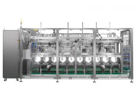Máquina automática de inspección de bolsas intravenosas