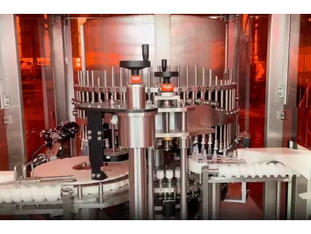 Máquina automática de inspección de jeringas precargadas