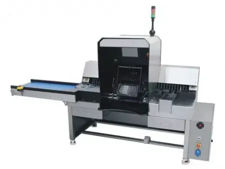 Máquina semiautomática de inspección visual