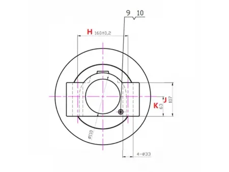 Rodillo inferior para excavadora Caterpillar E390