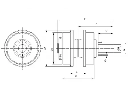 Rodillo superior para bulldozer Caterpillar D6H