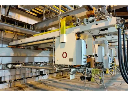 Rodillo superior de vidrio flotado