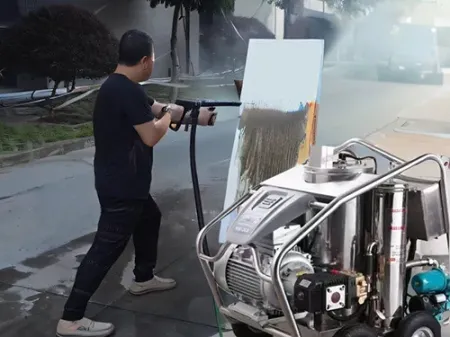 Limpiador de alta presión de agua caliente (Calefacción diesel)