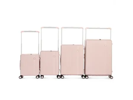 Maleta de apertura dual y asa ancha