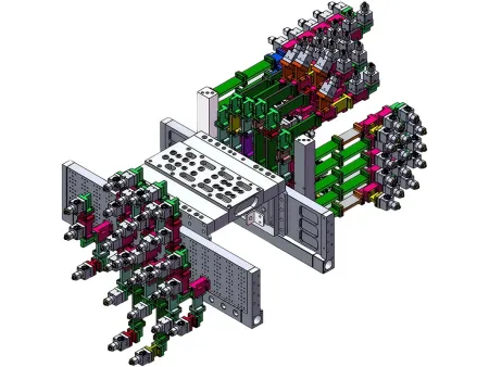 Herramientas de pulverización de moldes (pulverización de contornos)