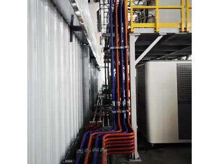 Sistema de tuberías integrado