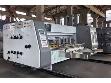 Impresora, ranuradora, troqueladora rotativa con alimentador de borde delantero, CZYL-D