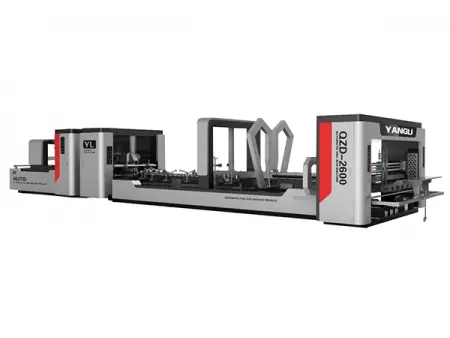 Plegadora, encoladora y grapadora totalmente automática, CZYL-FSM
