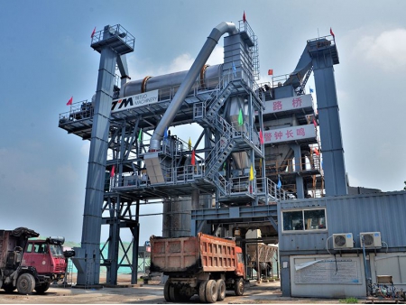 Planta de reciclaje de asfalto en caliente, serie RLBZ