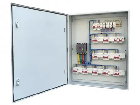 Caja de distribución eléctrica