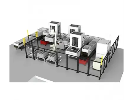Sistema automatizado robótico de pruebas de compresión de hormigón