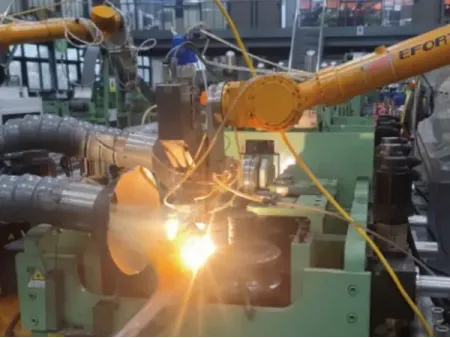 Tubos de acero de alta resistencia soldados por láser