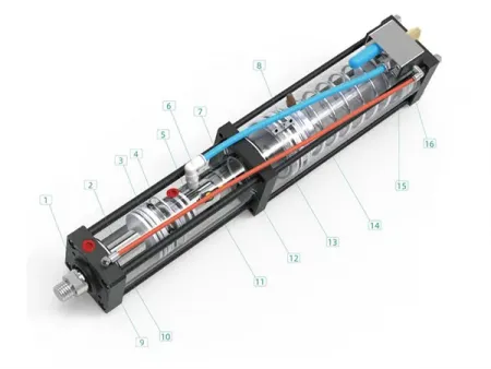 Accionamientos neumohidráulicos