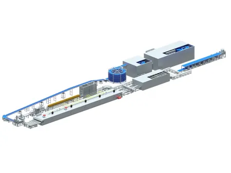 Línea de producción de pan ciabatta y pan artesanal