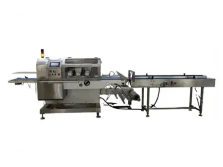 Envasadora Flow Pack con Alimentador Inferior